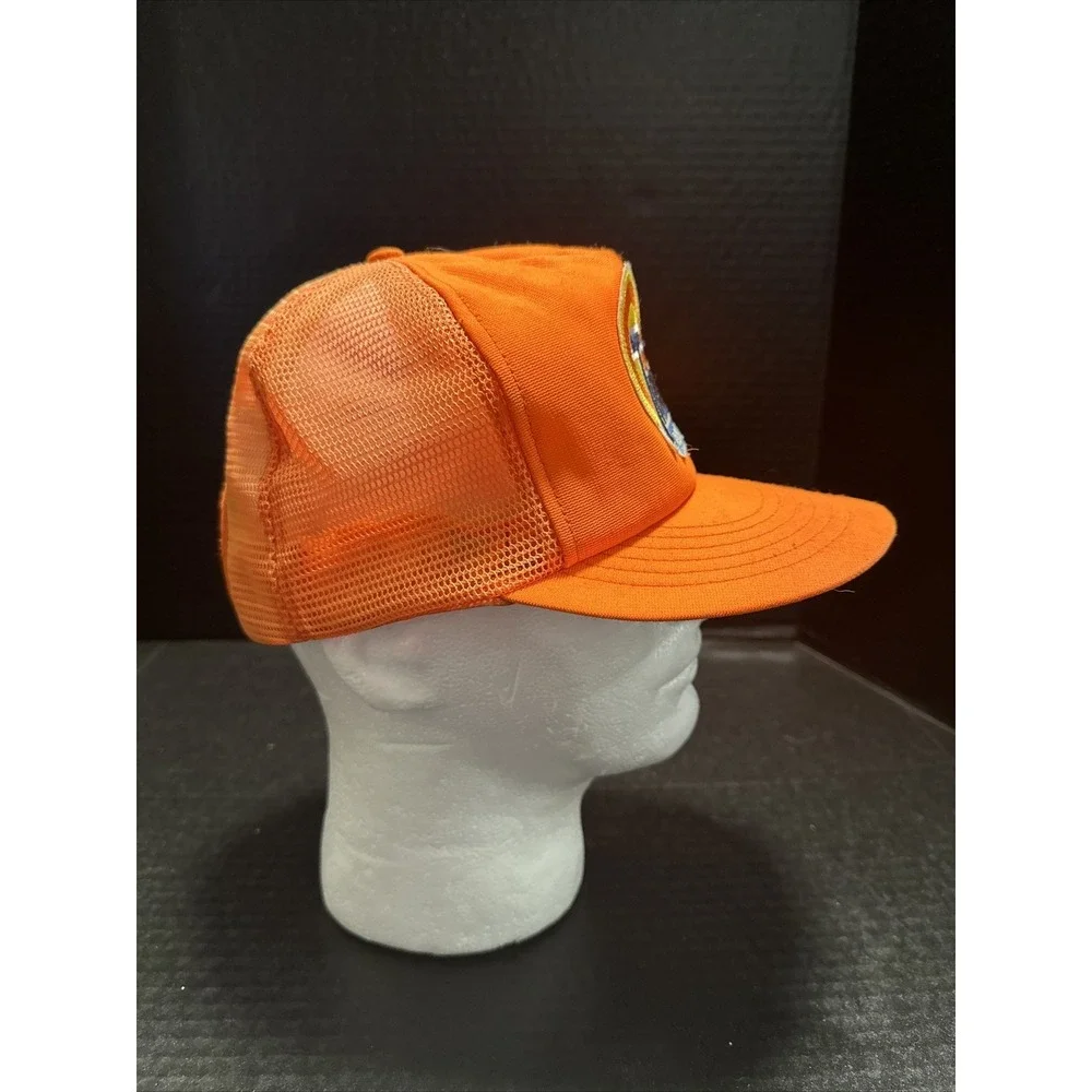 Tide Racing Team Hat Cap Men's Orange Snapback Mesh‎ Trucker Vintage Nascar USA